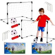 VEĽKÁ FUTBALOVÁ BRANKA PRE DETSKÉ BRANKY SET + 2 LOPTIČKY VEĽKÁ FUTBALOVÁ BRANKA PRE DETSKÉ BRANKY SET + 2 LOPTIČKY