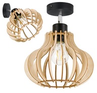 E27 nastaviteľné lusterové nástenné svietidlo LOFT Wood E27 nastaviteľné lusterové nástenné svietidlo LOFT Wood