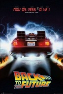 Back To The Future DeLorean - plagát 61x91,5 cm