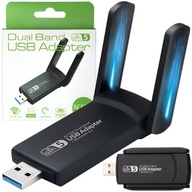 ADAPTÉR SIEŤOVEJ KARTY WIFI USB 3.0 1300 Mbps 5 GHz 2 REŽIMY SIMULÁCIA AP ADAPTÉR SIEŤOVEJ KARTY WIFI USB 3.0 1300 Mbps 5 GHz 2 REŽIMY SIMULÁCIA AP