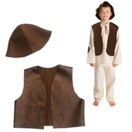 OUTFIT súprava pastierov, prevlek, vesta, klobúk, koža, betlehem, lopta 134 OUTFIT súprava pastierov, prevlek, vesta, klobúk, koža, betlehem, lopta 134
