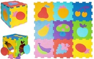 Penová puzzle podložka Colorful Fruits