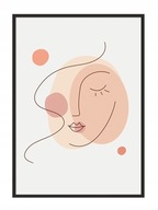 OBRAZOVÝ PLAGÁT V RÁME 73x53 cm Žena P723 OBRAZOVÝ PLAGÁT V RÁME 73x53 cm Žena P723