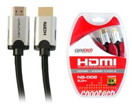 HDMI kábel 2m 2.1 UHD 8K HDR PS4 PS5 XBOX SPÍNAČ
