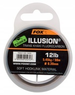FLUOROCARBON FOX ILLUSION MÄKKÝ HÁČIK 0,30mm FLUOROCARBON FOX ILLUSION MÄKKÝ HÁČIK 0,30mm