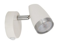 Bodové biele nástenné bodové svietidlo s vypínačom bodové LED 4W KAREN