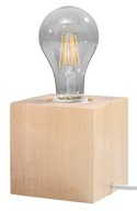 Stolná lampa ARIZ prírodné drevo SL.0677 SOLLUX Stolná lampa ARIZ prírodné drevo SL.0677 SOLLUX