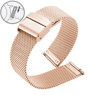 10 mm sieťovaný náramok PINK GOLD MESH 10 mm sieťovaný náramok PINK GOLD MESH