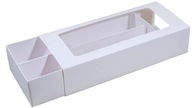 MACARON Box Biely Balenie s okienkom 20x9x4,5cm 10ks MACARON Box Biely Balenie s okienkom 20x9x4,5cm 10ks