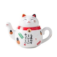 1ks v štýle kanvice na čaj! Roztomilá japonská mačka