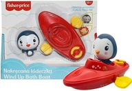 FISHER PRICE HRAČKA NA KÚPEĽ NA NAVÍJACÍ LOĎ + POSTAVIČKA TUČŇAKA