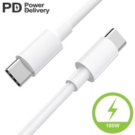 BX44 PD napájací kábel 2USB Type-C 100W 1M BX44 PD napájací kábel 2USB Type-C 100W 1M