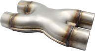X-rúrka pre výfuk 2,25" 57mm Inox X-rúrka pre výfuk 2,25" 57mm Inox