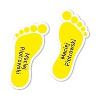 Nálepky s menom na obuv FEET Nálepky s menom na obuv FEET