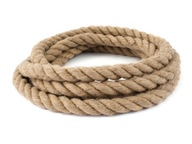 LANO JUTE lano TWISTED juta Juta, priemer 28mm, 15m LANO JUTE lano TWISTED juta Juta, priemer 28mm, 15m
