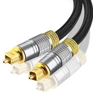 PRO TOSLINK T-T AUDIO HQ SPDIF 3M OPTICKÝ KÁBEL PRO TOSLINK T-T AUDIO HQ SPDIF 3M OPTICKÝ KÁBEL