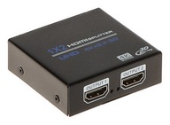 HDMI-SP-1/2KF SPLITTER 1xVSTUP NA 2XVYSTUPY HDMI-SP-1/2KF SPLITTER 1xVSTUP NA 2XVYSTUPY