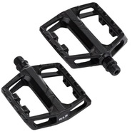 KELLYS Flat 30 PLATFORMS ALU BMX MTB pedále čierne KELLYS Flat 30 PLATFORMS ALU BMX MTB pedále čierne