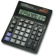 14-miestna kancelárska kalkulačka, veľká čierna