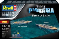 Stavebnica modelu Battle Diorama od Revell Bismarck