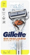 Holiaci strojček Gillette SKINGUARD Flexball +2 čepieľky