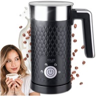Elektrický napeňovač mlieka 2v1 na cappuccino latte so 4 funkciami Elektrický napeňovač mlieka 2v1 na cappuccino latte so 4 funkciami