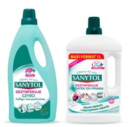 SANYTOL SET EUCALYPTUS TEKUTINY 1L + PRACIE TEKUTINY 1L SANYTOL SET EUCALYPTUS TEKUTINY 1L + PRACIE TEKUTINY 1L