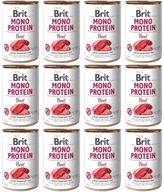 Brit Mono Protein Hovädzie 12 x 400 g Brit Mono Protein Hovädzie 12 x 400 g