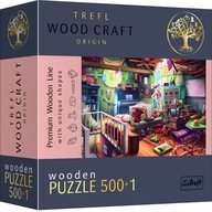 DREVENÉ PUZZZLE POKLADY V PODKROVNE TREFL 500+1 EL. DREVENÉ PUZZZLE POKLADY V PODKROVNE TREFL 500+1 EL.