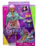 Bábika BARBIE EXTRA BÁBIKA + myš + doplnky