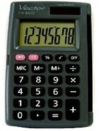 VRECKOVÁ KALKULAČKA S FLIP VEKTOROM CH-862D