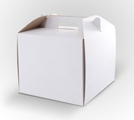 Krabička na tortu 30x30x25 kartónová krabica 10 ks