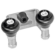 Rukoväť pre posuvné brány s 80 mm gumovými valčekmi Rukoväť pre posuvné brány s 80 mm gumovými valčekmi