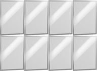 Odolný samolepiaci magnetický rám Duraframe, A3, 2 kusy, čierna x 8 Odolný samolepiaci magnetický rám Duraframe, A3, 2 kusy, čierna x 8