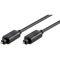 Optický kábel Toslink T-T 5,0 mm Goobay 10 m Optický kábel Toslink T-T 5,0 mm Goobay 10 m