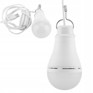 USB nabíjateľná LED žiarovka USB nabíjateľná LED žiarovka