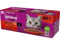 WHISKAS Mix of Flavors krmivo pre mačky (40 x 85 g)