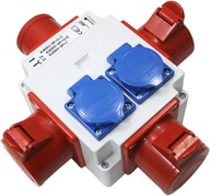 POWER SPLITTER WT 32/5+GN 2x230V+3x32/5 408 POWER SPLITTER WT 32/5+GN 2x230V+3x32/5 408