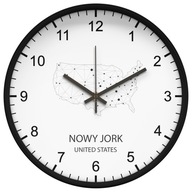 Nástenné hodiny finančná burza NEW YORK, zmenáreň Nástenné hodiny finančná burza NEW YORK, zmenáreň