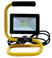 Halogénový reflektor, LED pracovná lampa 30W, rukoväť