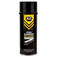 ZINOK + HLINÍK SPREJ K2 400ml PROTI KORÓZII ZINOK + HLINÍK SPREJ K2 400ml PROTI KORÓZII