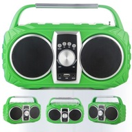 Prenosné rádio PRIME3 NEON APR-71GR NEON zelené s Bluetooth Boomboxom Prenosné rádio PRIME3 NEON APR-71GR NEON zelené s Bluetooth Boomboxom