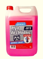 Viacsezónna chladiaca kvapalina -35C Červená 5l Viacsezónna chladiaca kvapalina -35C Červená 5l
