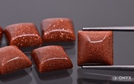 Púštny pieskový kabošon štvorcový 20x20 mm Púštny pieskový kabošon štvorcový 20x20 mm