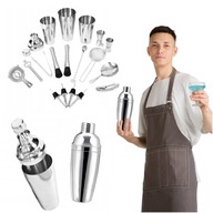 Veľký, elegantný, moderný barmanský set na párty a recepcie pre každého Veľký, elegantný, moderný barmanský set na párty a recepcie pre každého