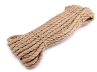 JUTOVÉ LANO, točené plachtárske lano, 8 mm, 30 METROV JUTOVÉ LANO, točené plachtárske lano, 8 mm, 30 METROV