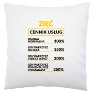 zať Cenník služieb zaťa Biely vankúš zať Cenník služieb zaťa Biely vankúš