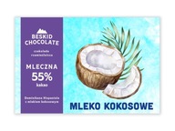 Dominikánska republika Hispaniola čokoláda s kokosovým mliekom BIO 55% mlieko Dominikánska republika Hispaniola čokoláda s kokosovým mliekom BIO 55% mlieko