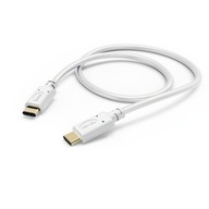 Kábel Hama USB-C -> USB-C 1,5 m biely HQ 3A Kábel Hama USB-C -> USB-C 1,5 m biely HQ 3A