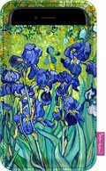 Puzdro kryt puzdro na smartfón IRISES Gogh mäkká plsť Puzdro kryt puzdro na smartfón IRISES Gogh mäkká plsť